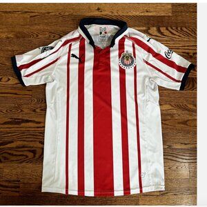 PUMA CHIVAS GUADALAJARA HOME JERSEY 2018-19 MENS Medium 703881-01 Shirt
